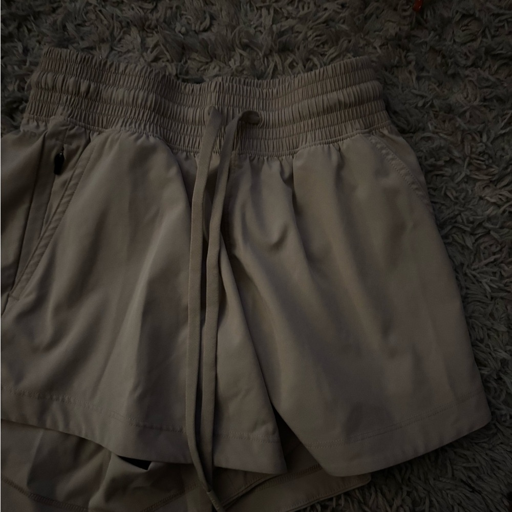 Stylish Gray Athletic Shorts